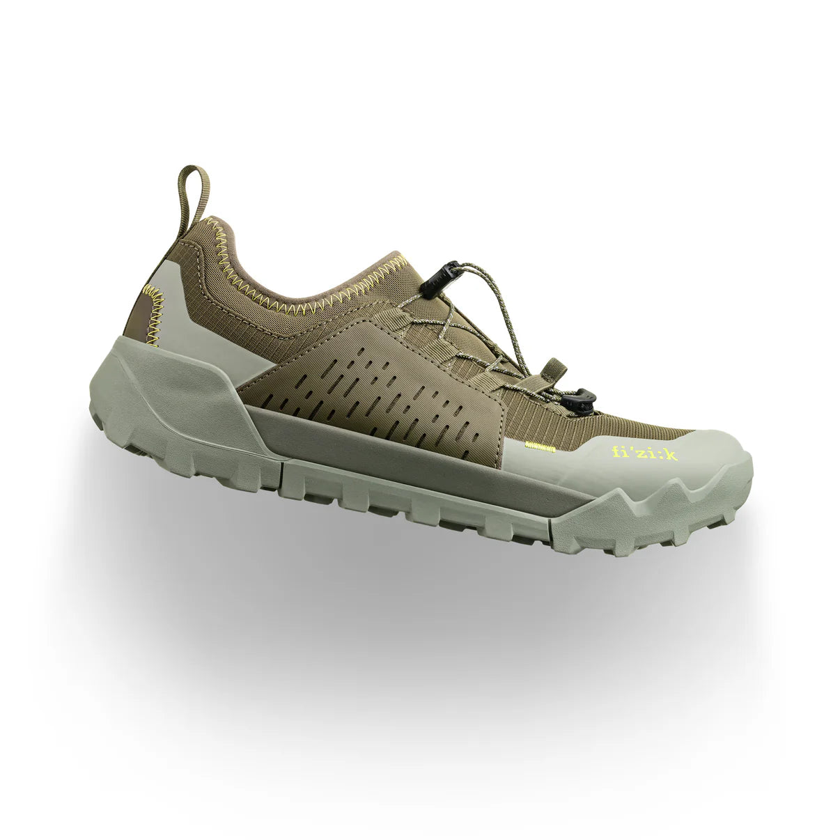 Mountainbike-Schuh FIZIK TERRA ERGOLACE 2 Braun/Grün