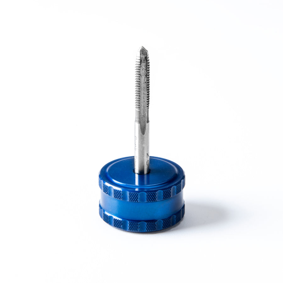 Park Tool TH-3 mit eingesetztem Gewindebohrer