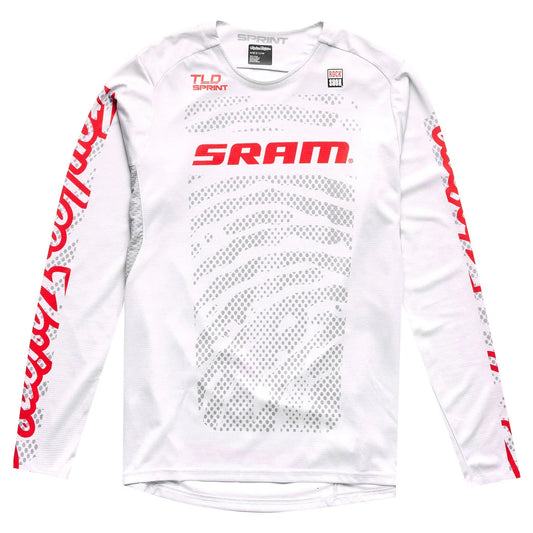 TROY LEE DESIGNS SPRINT SRAM Langarmtrikot Weiß