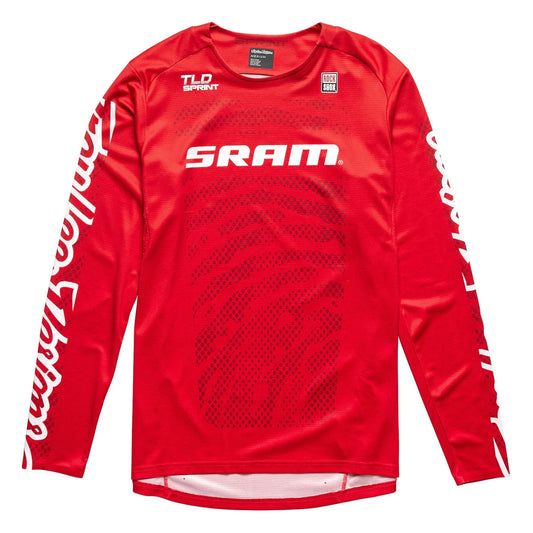 TROY LEE DESIGNS SPRINT SRAM Langarm Trikot Rot