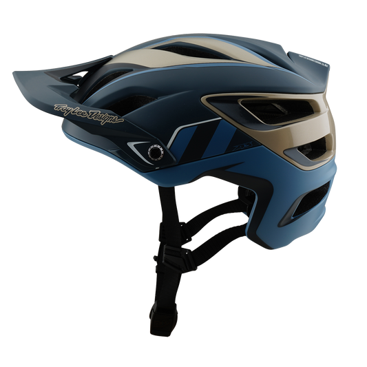 MTB-Helm TROY LEE DESIGNS A3 MIPS Blau/Gold