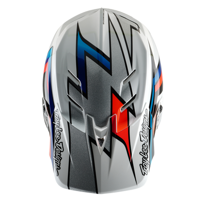 MTB-Helm TROY LEE DESIGNS D4 COMPOSITE MIPS FRAMES Weiß/Grau