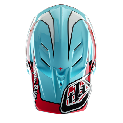 MTB-Helm TROY LEE DESIGNS D4 POLYACRYLITE MIPS LINEAR Blau