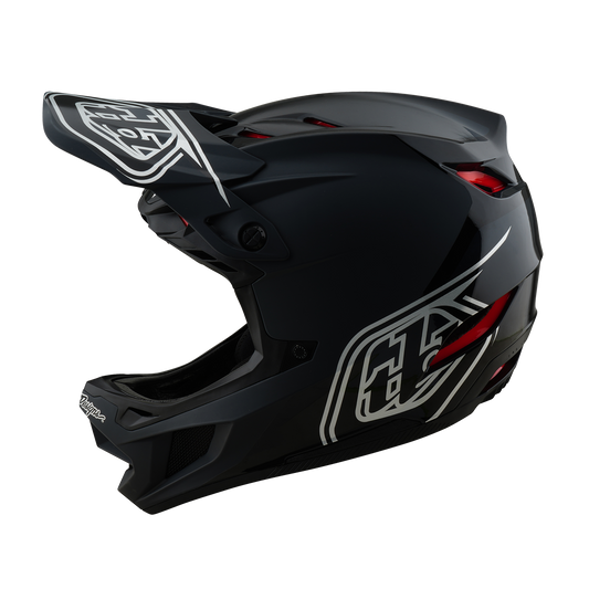 MTB-Helm TROY LEE DESIGNS D4 POLYACRYLITE SHADOW Schwarz 2025