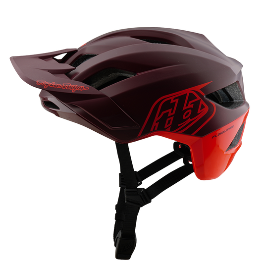 MTB-Helm TROY LEE DESIGNS FLOWLINE SE MIPS Bordeaux/Rot