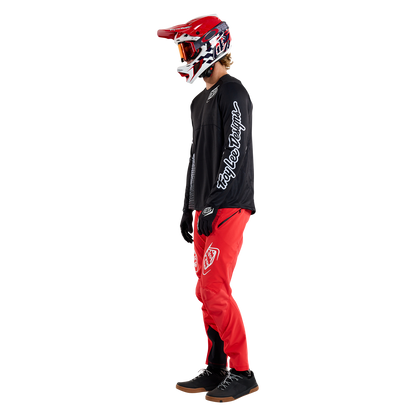 Trikot TROY LEE DESIGNS SPRINT Langarm Schwarz