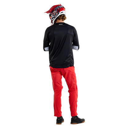 Trikot TROY LEE DESIGNS SPRINT Langarm Schwarz