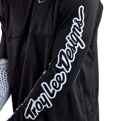 Trikot TROY LEE DESIGNS SPRINT Langarm Schwarz