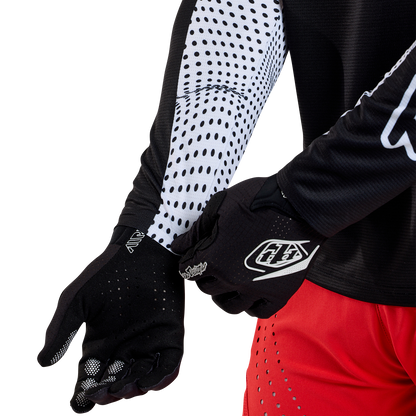 Trikot TROY LEE DESIGNS SPRINT Langarm Schwarz