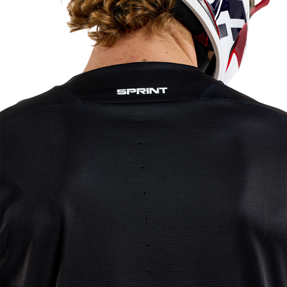 Trikot TROY LEE DESIGNS SPRINT Langarm Schwarz