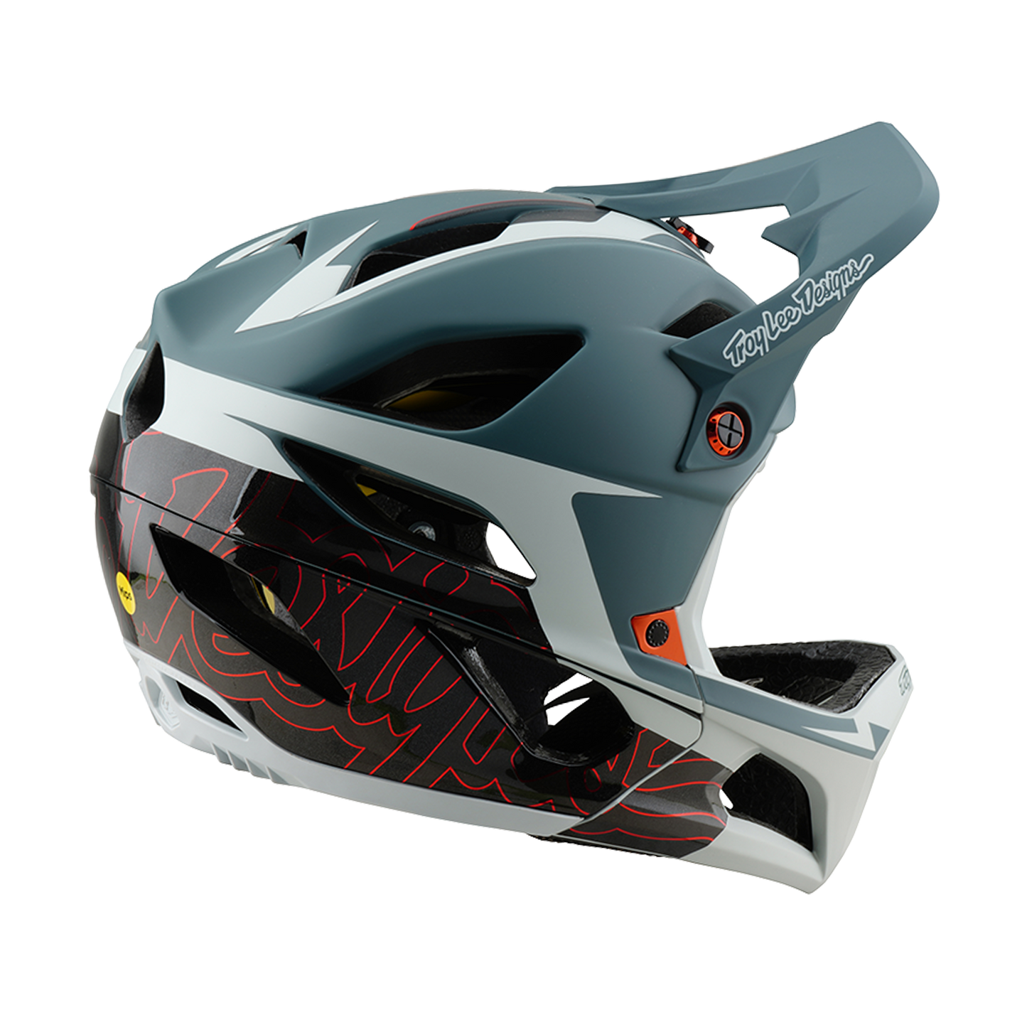 MTB-Helm TROY LEE DESIGNS STAGE NEAUWAVE MIPS Grau