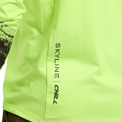 Trikot TROY LEE DESIGNS SKYLINE CHILL ROCKSLIDE Lange Ärmel Gelb