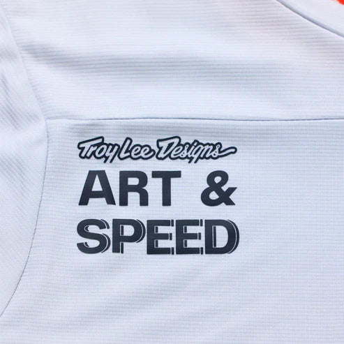 TROY LEE DESIGNS SKYLINE Langarmtrikots Weiß/Rot