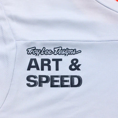 Trikot TROY LEE DESIGNS SKYLINE Lange Ärmel Weiß/Rot