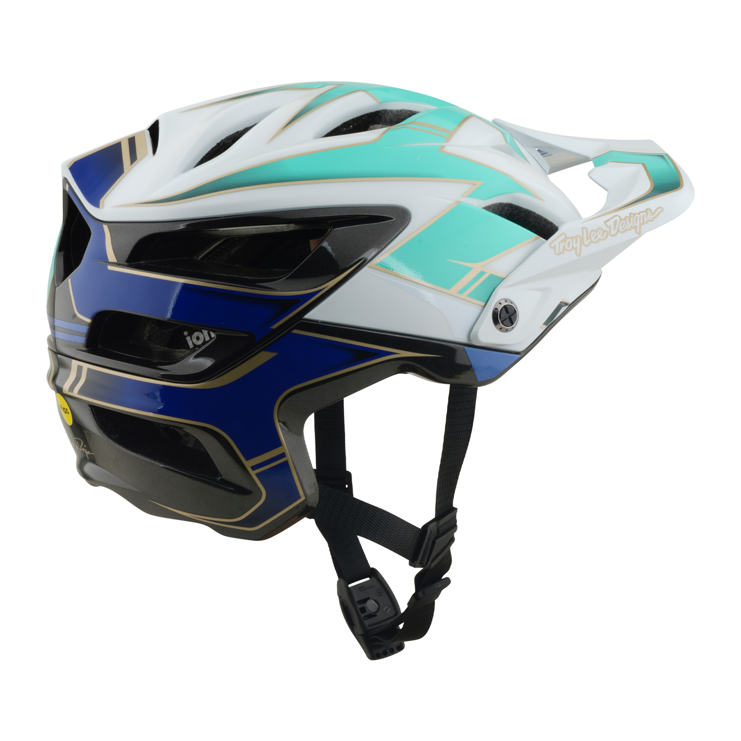 MTB-Helm TROY LEE DESIGNS A3 MIPS ELECTRA Weiß