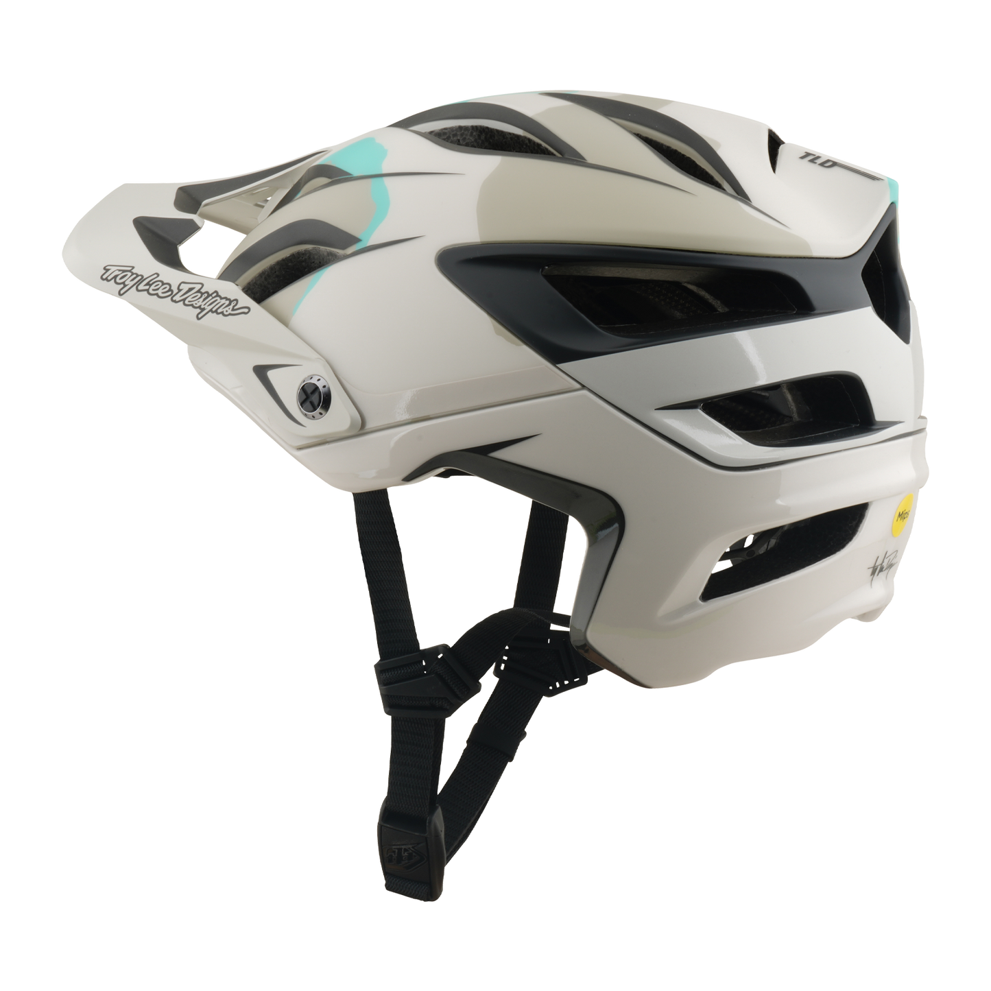 MTB-Helm TROY LEE DESIGNS A3 MIPS HALO PUMICE Weiß/Camo
