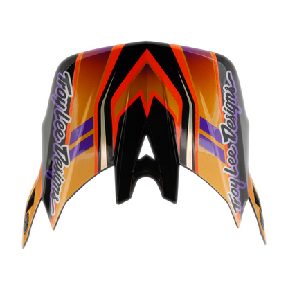 MTB-Helm TROY LEE DESIGNS D4 CARBON MIPS Crest Gold