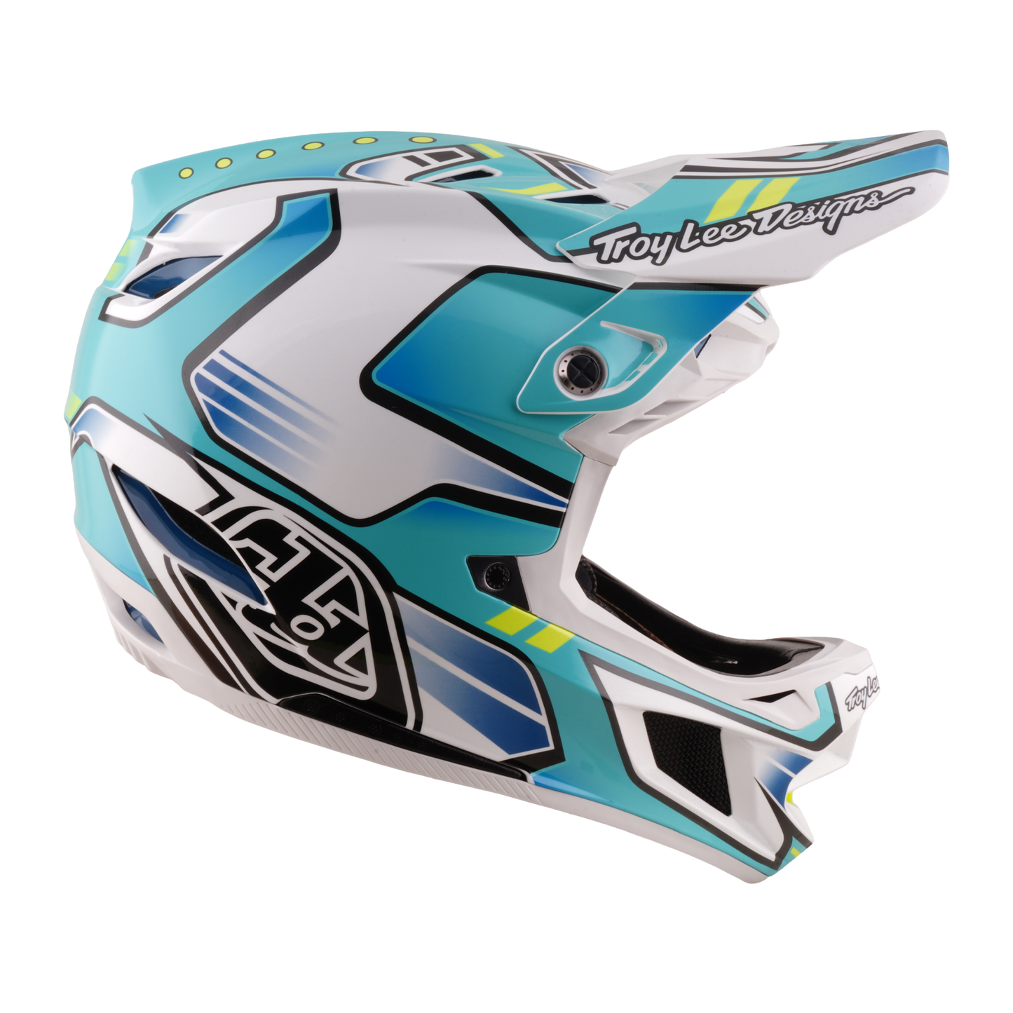 MTB-Helm TROY LEE DESIGNS D4 COMPOSITE MIPS CREST REAL Grün