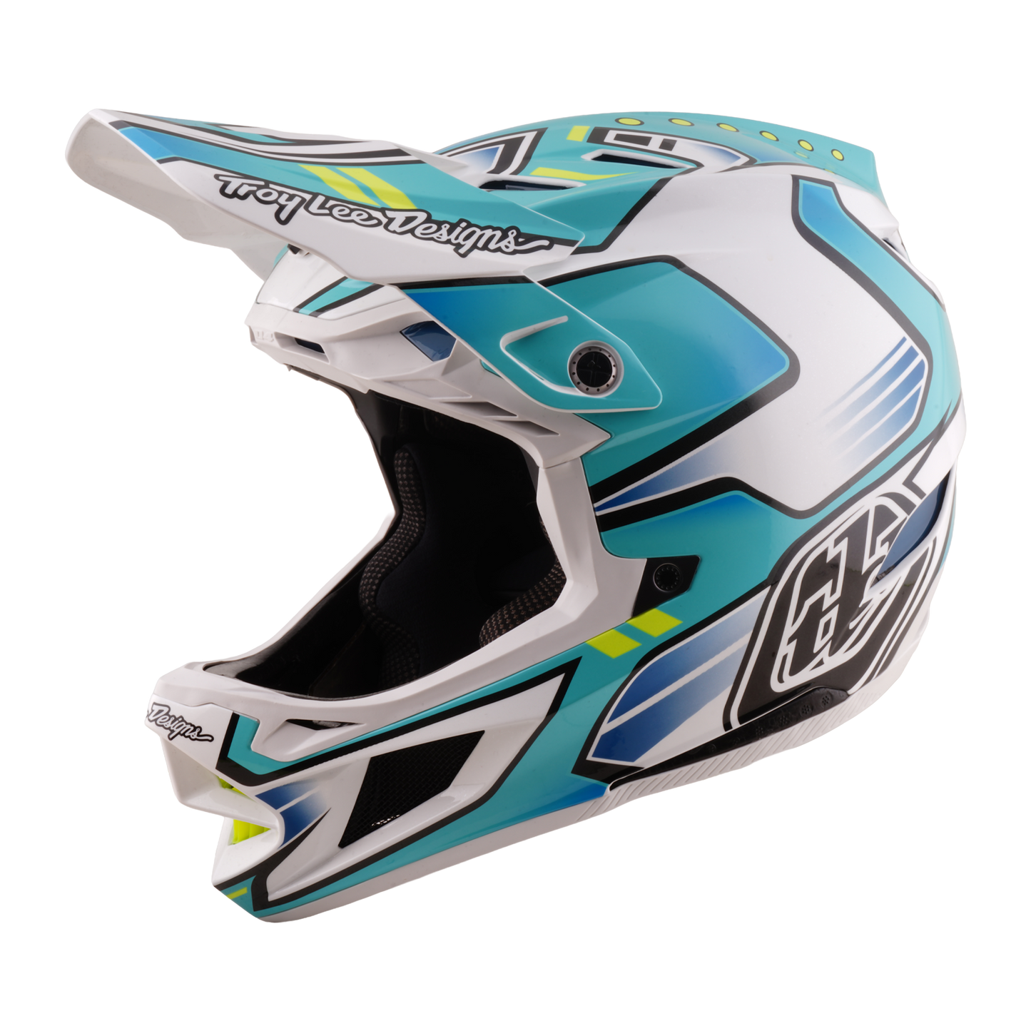 MTB-Helm TROY LEE DESIGNS D4 COMPOSITE MIPS CREST REAL Grün