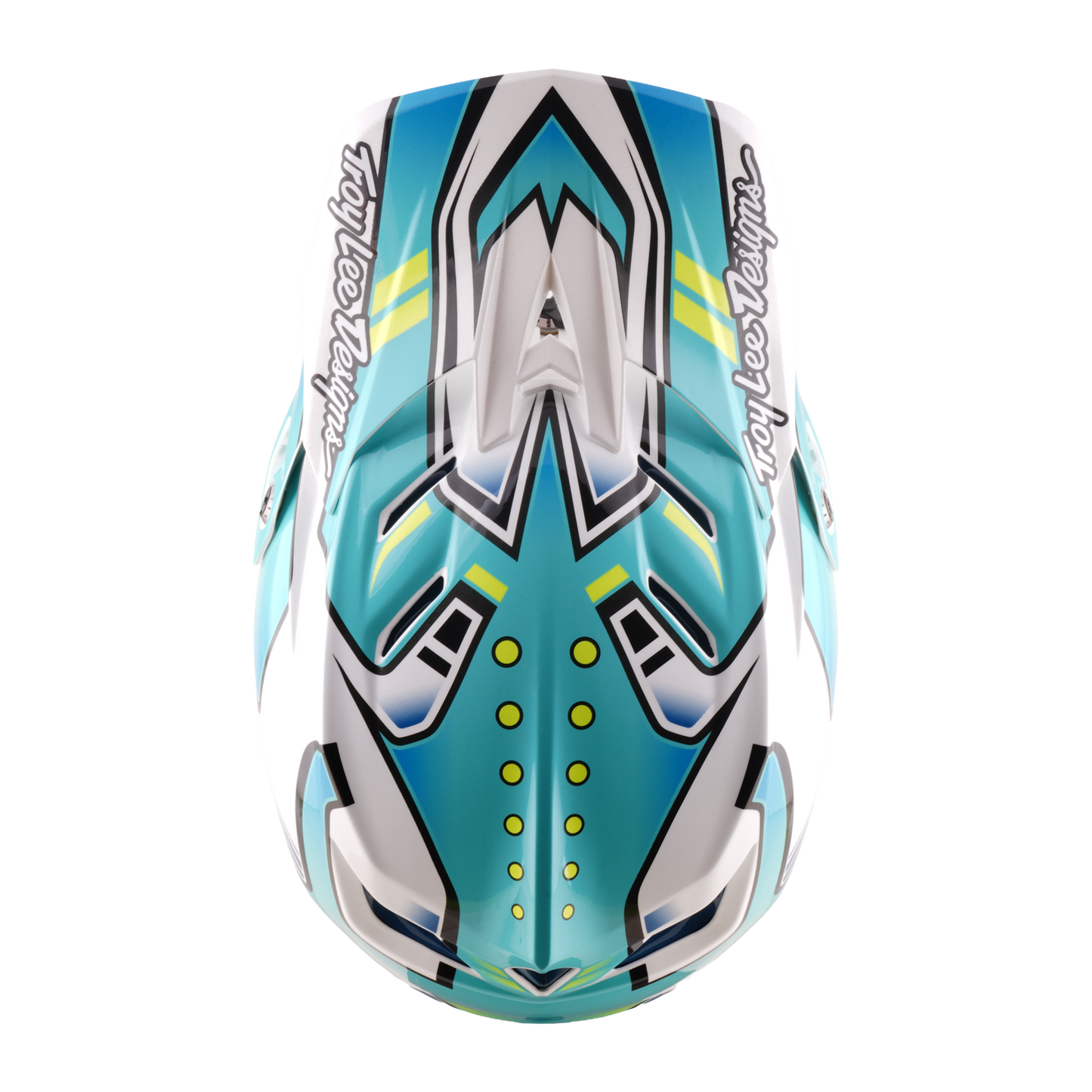 MTB-Helm TROY LEE DESIGNS D4 COMPOSITE MIPS CREST REAL Grün