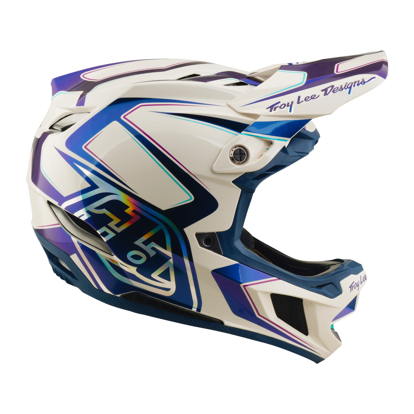 MTB-Helm TROY LEE DESIGNS D4 COMPOSITE MIPS FLARED Weiß