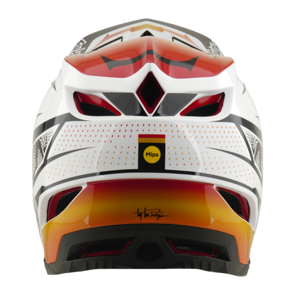 MTB-Helm TROY LEE DESIGNS D4 COMPOSITE MIPS LINED UP Weiß