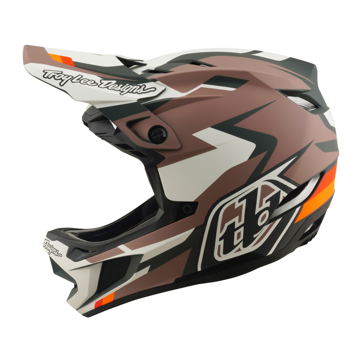 MTB-Helm TROY LEE DESIGNS D4 POLYACRYLITE MIPS ROAMER Clay