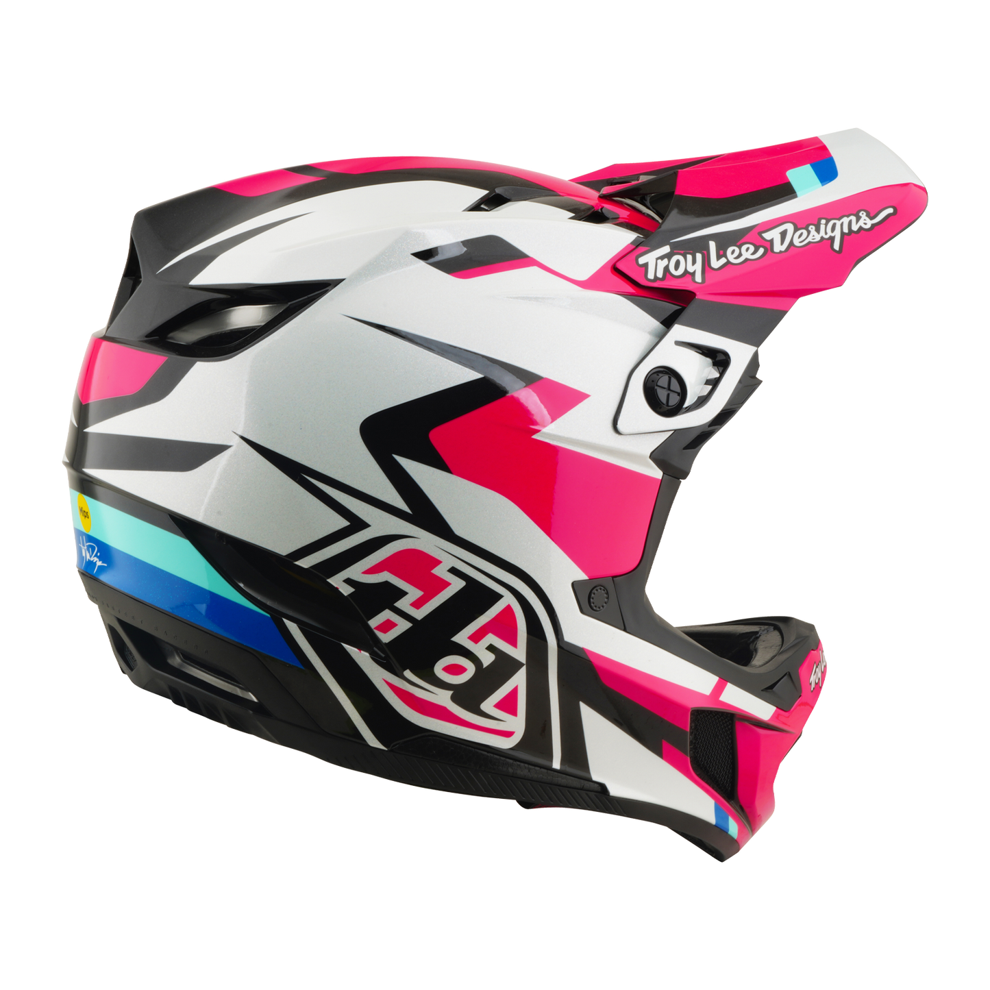 MTB-Helm TROY LEE DESIGNS D4 POLYACRYLITE MIPS ROAMER Magenta