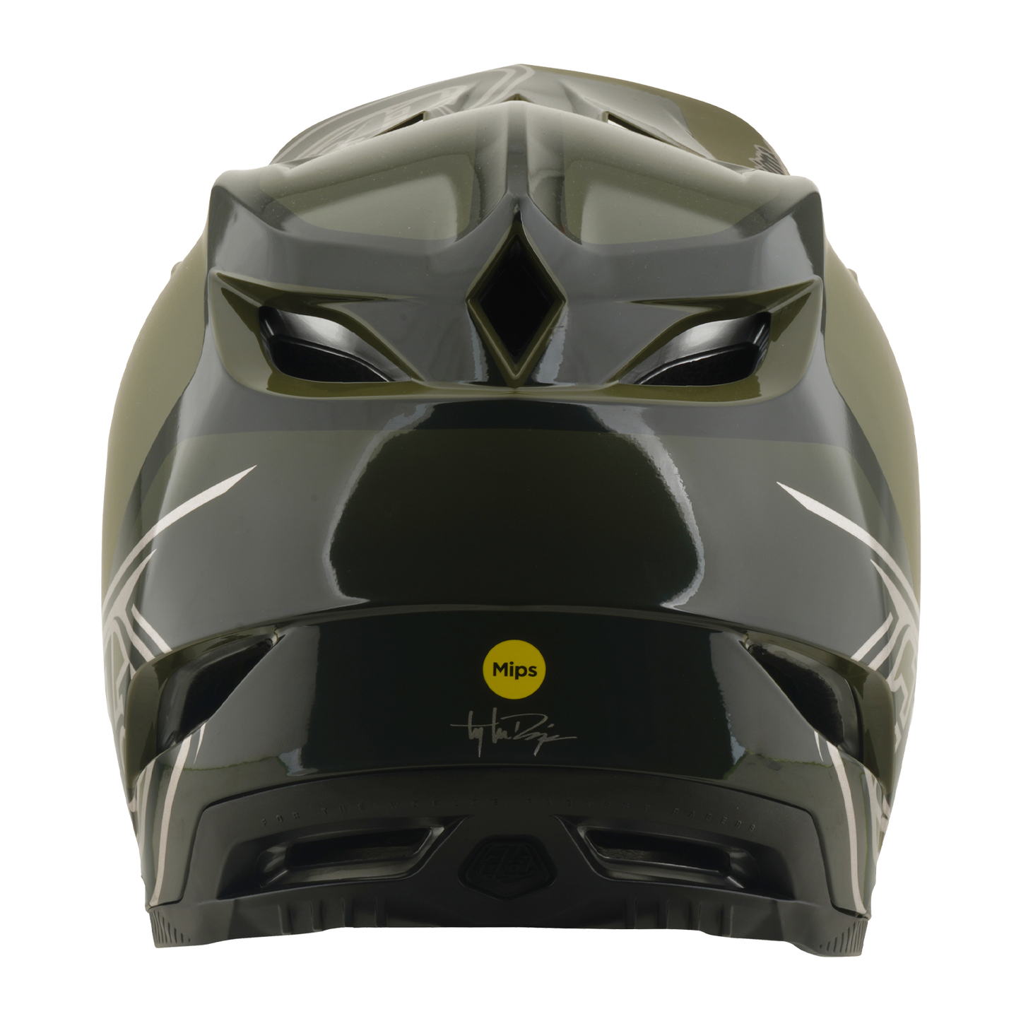 MTB-Helm TROY LEE DESIGNS D4 POLYACRYLITE MIPS SHADOW BEETLE Khaki