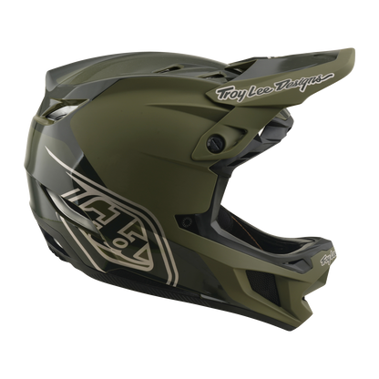 MTB-Helm TROY LEE DESIGNS D4 POLYACRYLITE MIPS SHADOW BEETLE Kaki