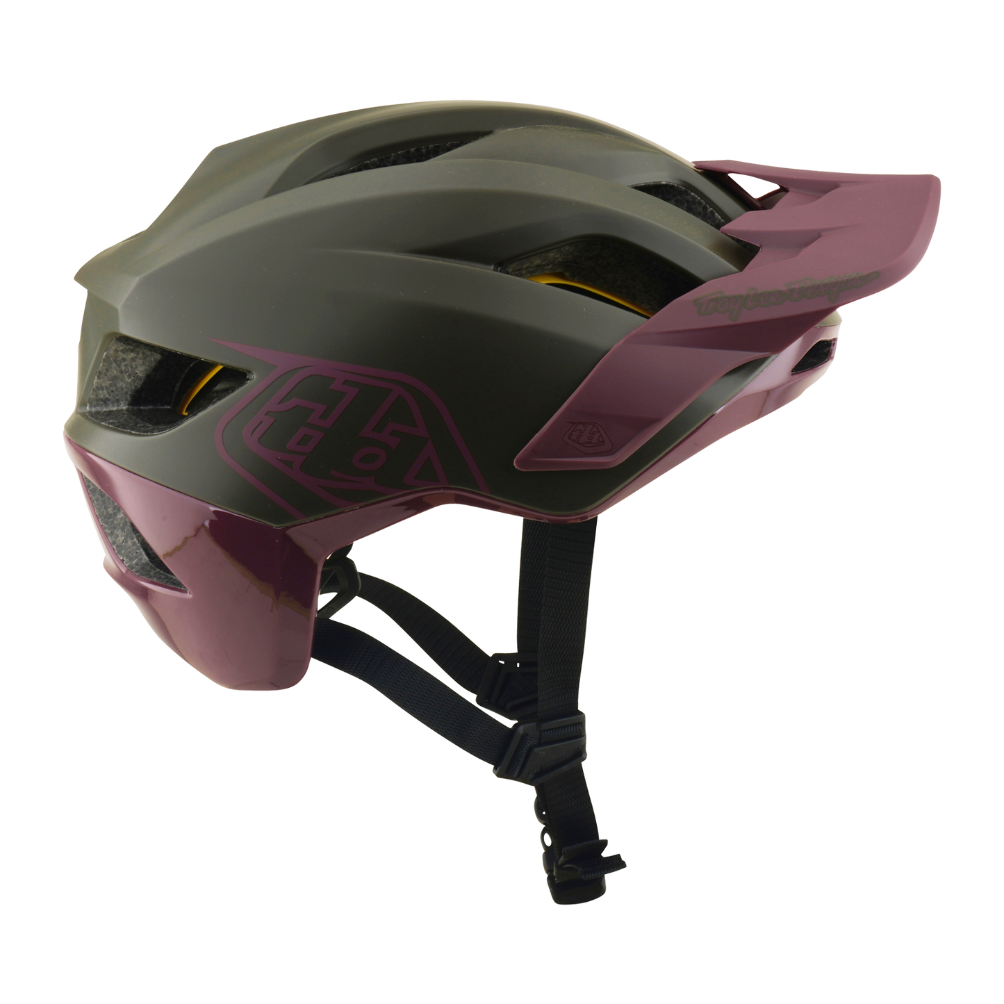 MTB-Helm TROY LEE DESIGNS FLOWLINE POINT MIPS Grau/Pflaume