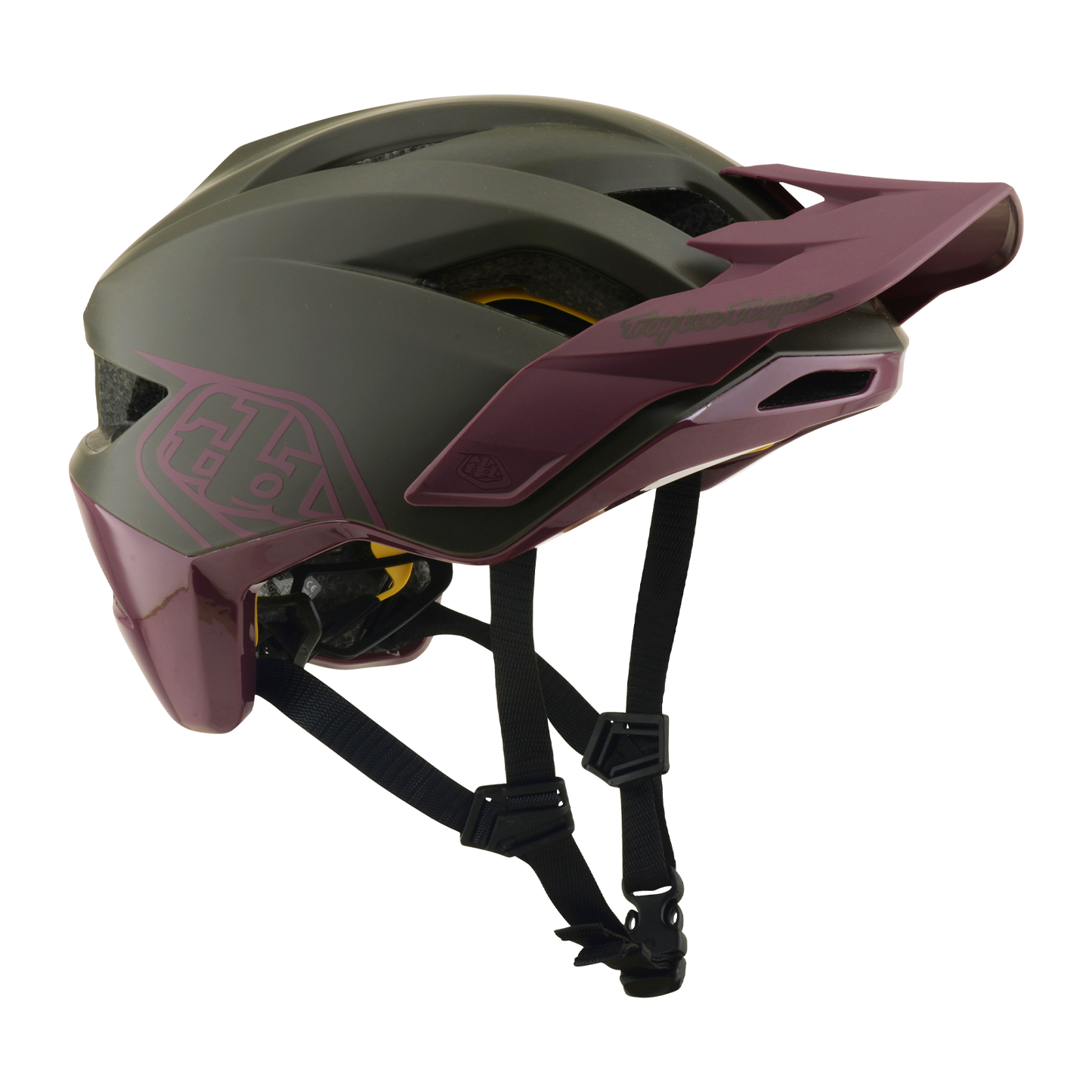 MTB-Helm TROY LEE DESIGNS FLOWLINE POINT MIPS Grau/Pflaume
