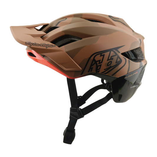 Mountainbike-Helm TROY LEE DESIGNS FLOWLINE SE MIPS SIENNA Camo