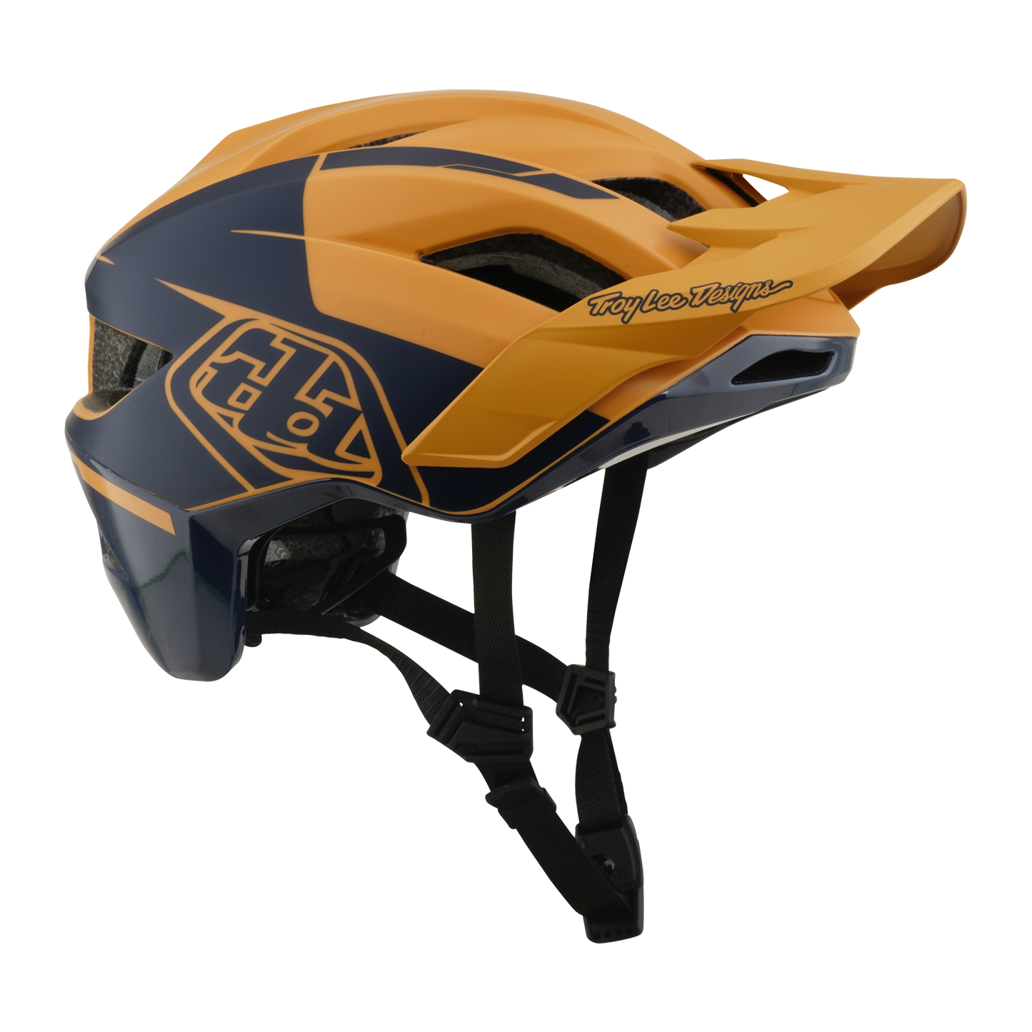 MTB-Helm TROY LEE DESIGNS FLOWLINE SE MIPS HYDRO Senf/Schwarz
