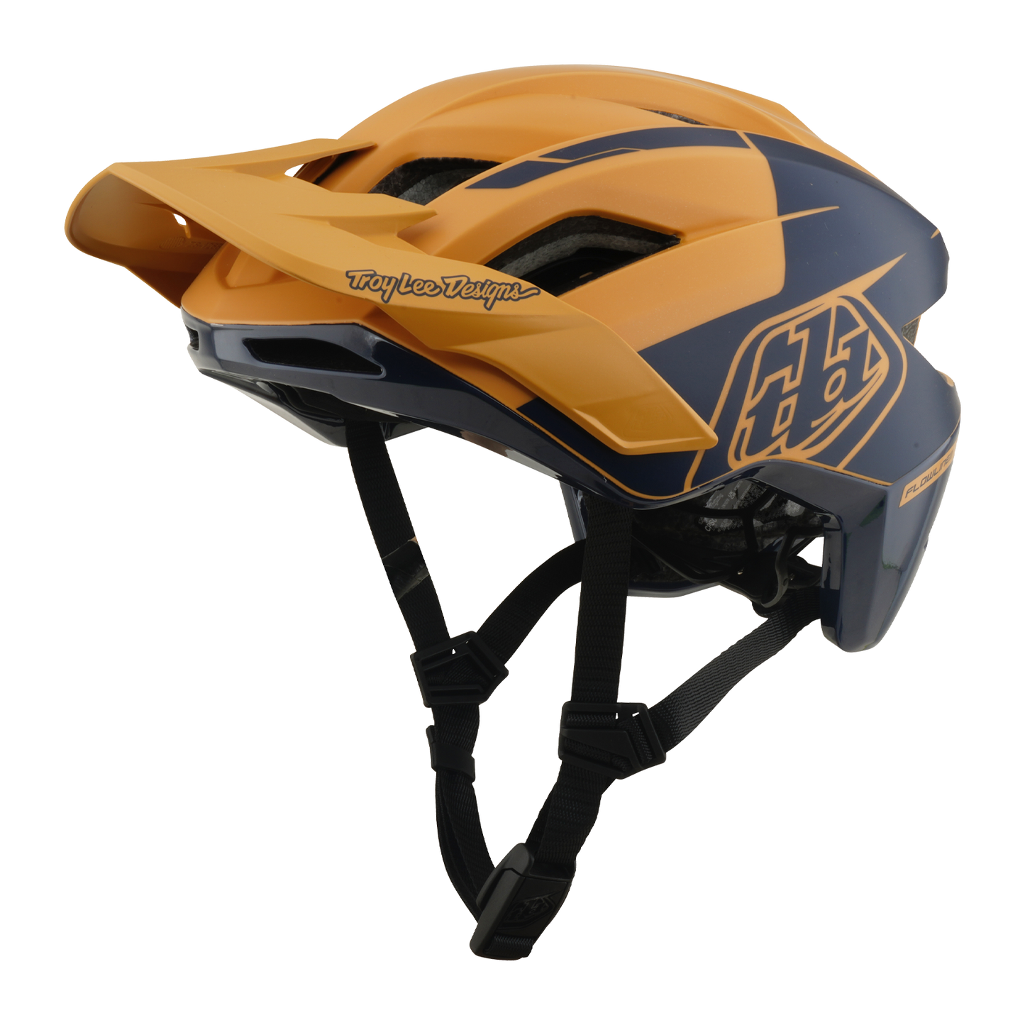 MTB-Helm TROY LEE DESIGNS FLOWLINE SE MIPS HYDRO Senf/Schwarz