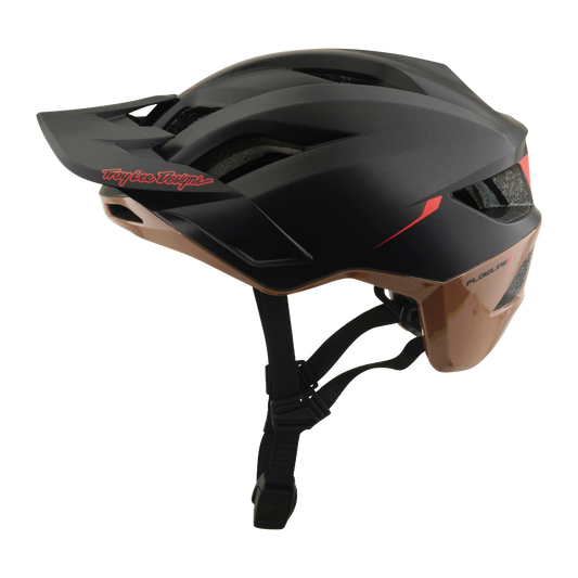 MTB-Helm TROY LEE DESIGNS FLOWLINE SE MIPS STACKS Schwarz/Braun