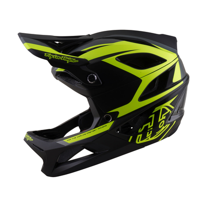MTB-Helm TROY LEE DESIGNS STAGE 2 HIGH VIZ Anthrazit/Gelb