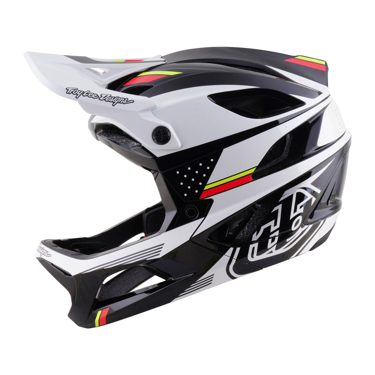 MTB-Helm TROY LEE DESIGNS STAGE 2 PROTON Weiß