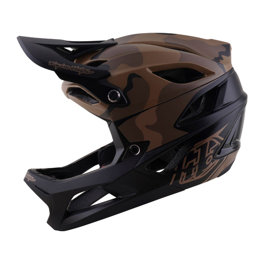 MTB-Helm TROY LEE DESIGNS STAGE 2 SPLIT Braun/Camouflage