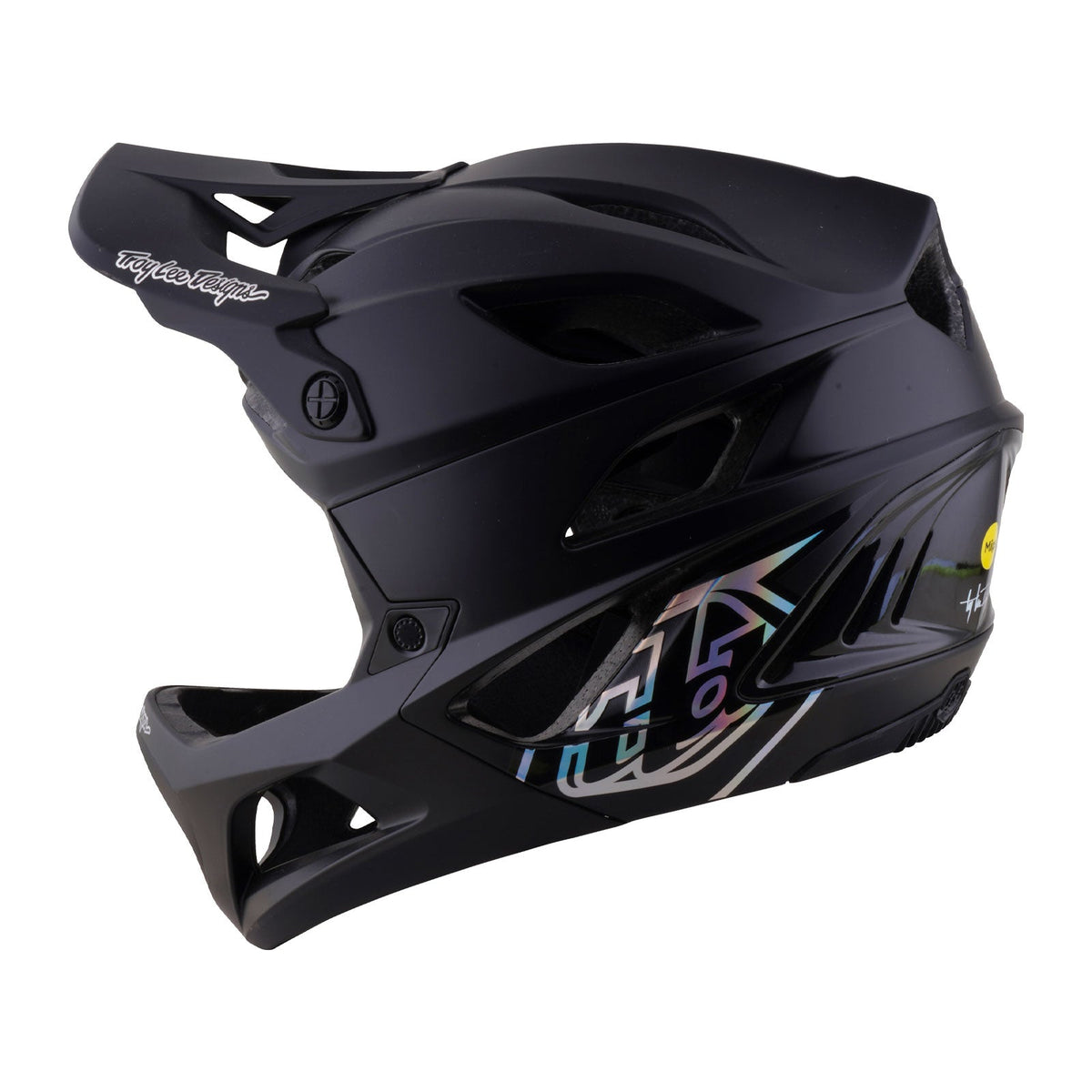 MTB-Helm TROY LEE DESIGNS STAGE 2 STEALTH Schwarz