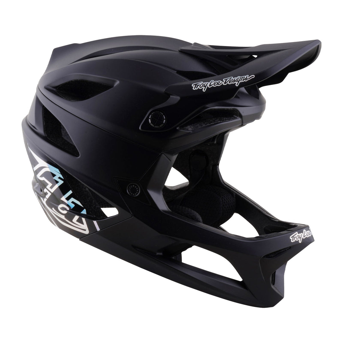 MTB-Helm TROY LEE DESIGNS STAGE 2 STEALTH Schwarz