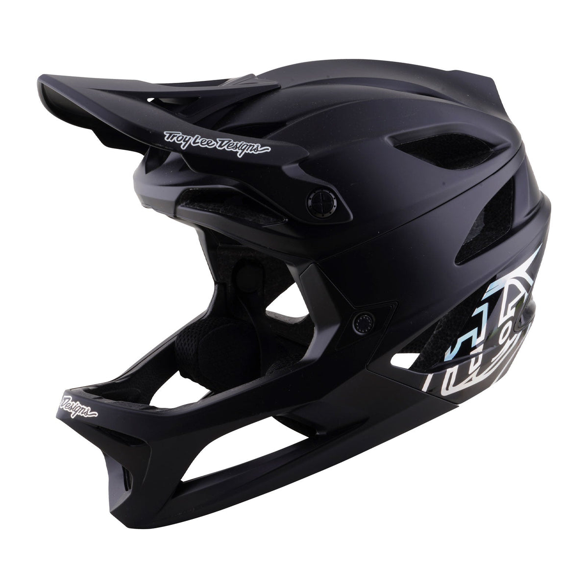 MTB-Helm TROY LEE DESIGNS STAGE 2 STEALTH Schwarz