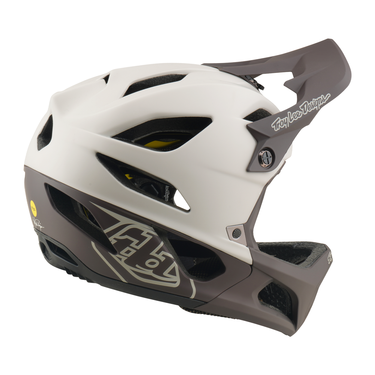 MTB-Helm TROY LEE DESIGNS STAGE MIPS DRONE PUMICE Weiß