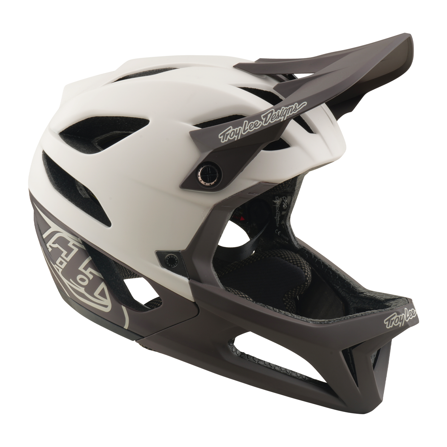 MTB-Helm TROY LEE DESIGNS STAGE MIPS DRONE PUMICE Weiß