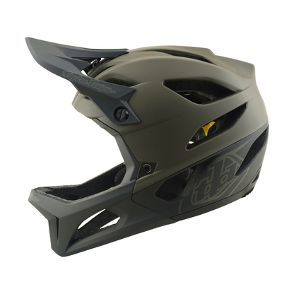 MTB-Helm TROY LEE DESIGNS STAGE MIPS DRONE TARMAC Grau