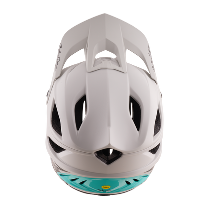 MTB-Helm TROY LEE DESIGNS STAGE STUNT DRONE PUMICE Grau/Grün