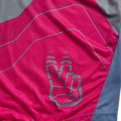 TROY LEE DESIGNS SKYLINE PRO DESCEND Kurzarmtrikot Slate