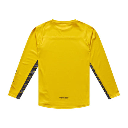 Langarmtrikot TROY LEE DESIGNS SKYLINE CHILL SWITCHBACK in Acid-Gelb