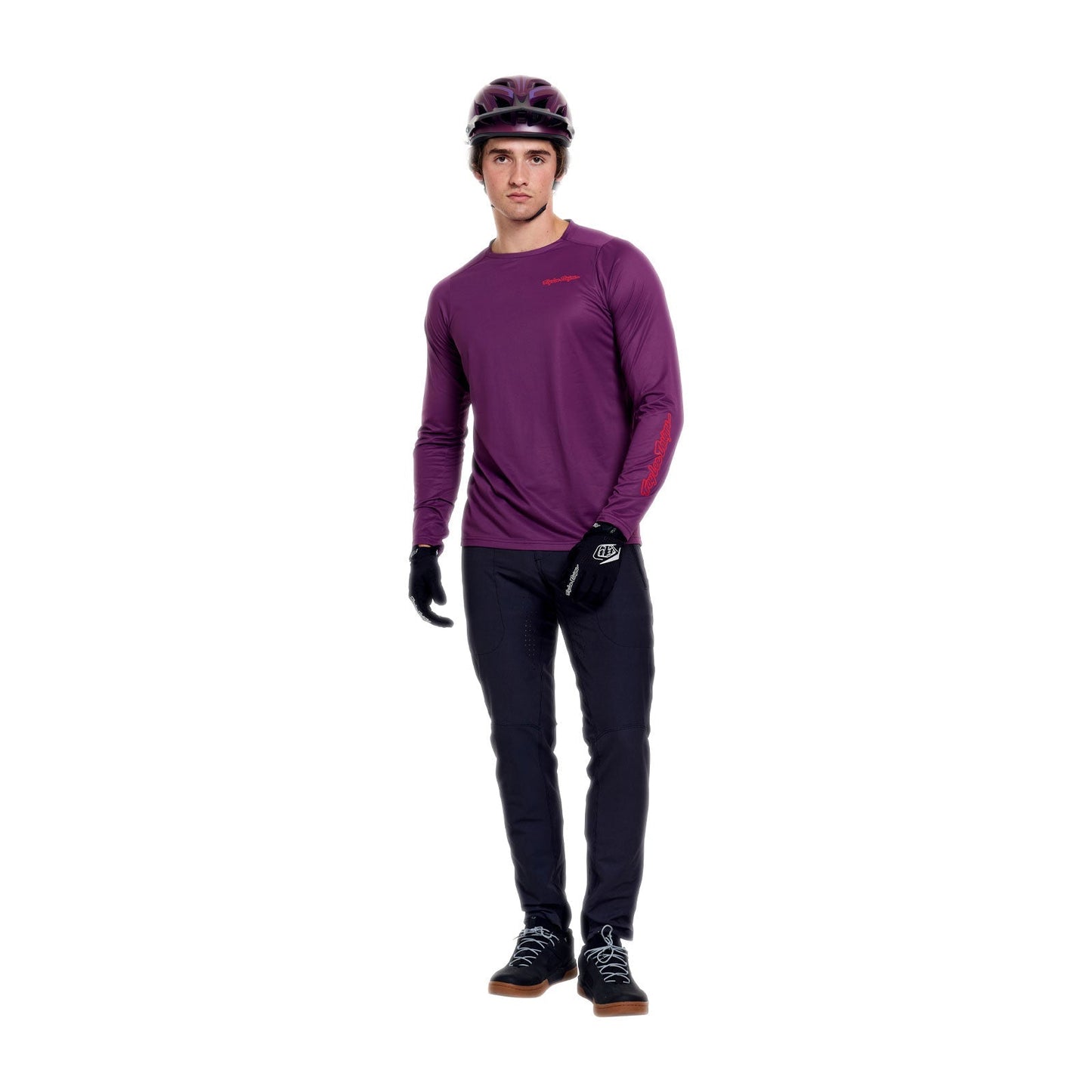 TROY LEE DESIGNS SKYLINE PRO MONO Trikot Langarm Sangria