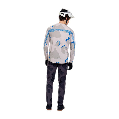 Trikot TROY LEE DESIGNS SKYLINE PRO FLOW CAMO Lange Ärmel Pumice